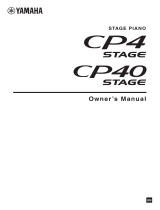 Yamaha CP40 Stage Omistajan opas