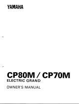 Yamaha CP80M Omistajan opas