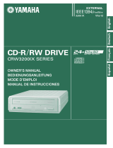 Yamaha CRW3200IX Ohjekirja