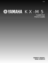 Yamaha KX-M5 Omistajan opas