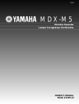 Yamaha MDX-M5 Omistajan opas