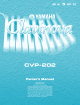Yamaha Clavinova CVP-202 Omistajan opas