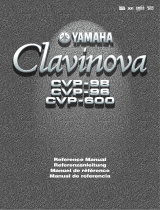 Yamaha CVP-600 Ohjekirja