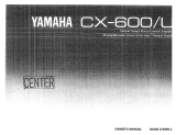 Yamaha CX-600 Omistajan opas