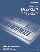 Yamaha DGX-220 Ohjekirja