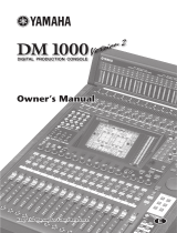 Yamaha DM1000 Ohjekirja