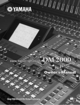 Yamaha DM2000 Ohjekirja
