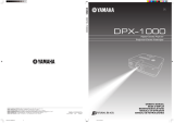 Yamaha DPX-1000 Omistajan opas