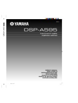 Yamaha DSP-A595 Ohjekirja