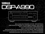 Yamaha DSP-A990 Ohjekirja