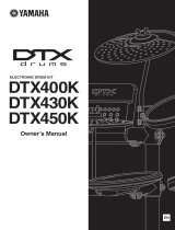Yamaha DTX430K Omistajan opas