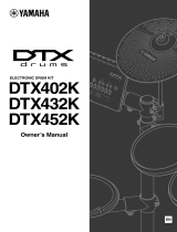 Yamaha DTX432K Omistajan opas