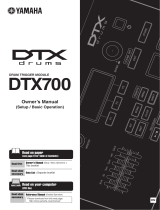 Yamaha DTX700 Omistajan opas