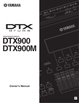 Yamaha DTX900M Omistajan opas