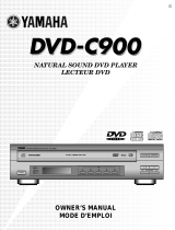 Yamaha DVDC900 Ohjekirja