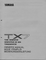 Yamaha DX1 Ohjekirja