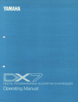 Yamaha DX7 Omistajan opas
