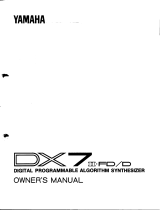 Yamaha DX7II Omistajan opas