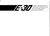 Yamaha E-30 Ohjekirja