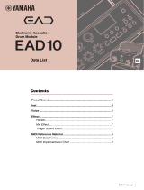 Yamaha EAD10 Datalehdet