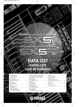 Yamaha EX5R Datalehdet