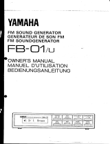 Yamaha FB-01 Omistajan opas