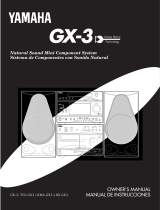Yamaha GX-3 Ohjekirja