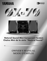 Yamaha GX70 Ohjekirja