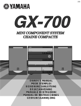 Yamaha GX-700RDS Ohjekirja