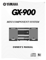 Yamaha GX-900 Ohjekirja