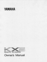 Yamaha KX5 Omistajan opas