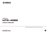 Yamaha HTR-4069 Omistajan opas