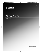 Yamaha HTR-5640 Ohjekirja