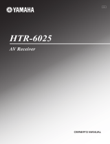 Yamaha HTR-6025 Omistajan opas