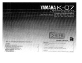Yamaha K-07 Omistajan opas