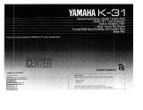 Yamaha K-31 Omistajan opas