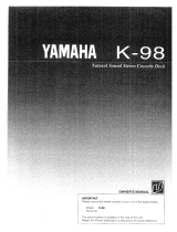 Yamaha K-98 Omistajan opas