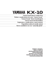 Yamaha KX-500 Ohjekirja