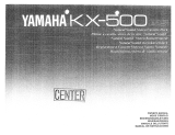 Yamaha KX-500A Omistajan opas