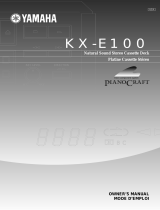 Yamaha KX-E100 Ohjekirja