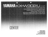 Yamaha KX-W302U Omistajan opas