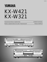 Yamaha KX-W321 Ohjekirja