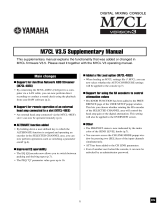 Yamaha M7CL Ohjekirja