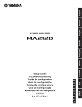 Yamaha MA2120 Asennusohje
