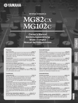 Yamaha MG102C - 10 Input Stereo Mixer Omistajan opas