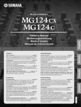 Yamaha MG124CX Ohjekirja