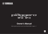 Yamaha Piaggero NP-32 Omistajan opas