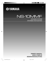 Yamaha NS-10MMF Ohjekirja