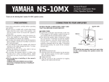 Yamaha NS-10MX Ohjekirja
