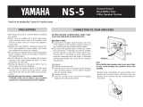 Yamaha NS-5 Omistajan opas